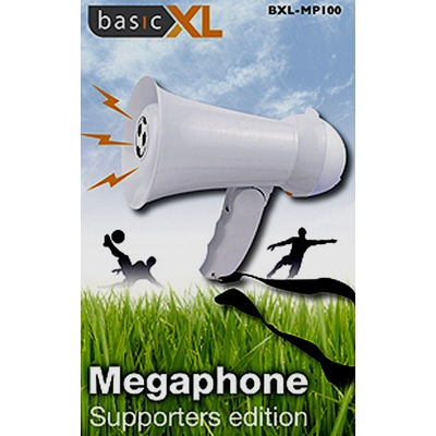 Megafon Supporters Edition BXL-MP100 klein Batterie betrieben WM Fussball