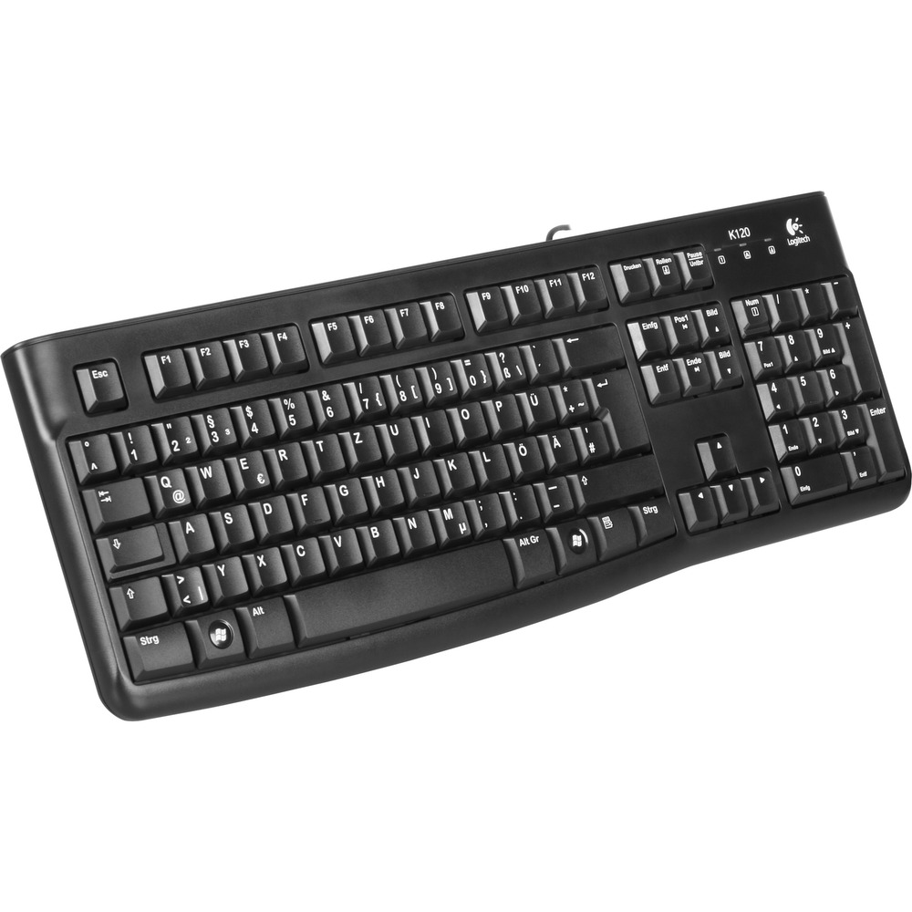 K120 - Logitech schwarz Tastatur USB