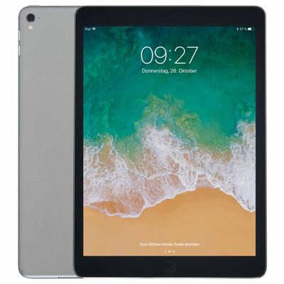 Apple iPad Pro - 1. Generation (2017) - 256 GB - Wi-Fi + Cellular - Space  Grau - Sehr Gut