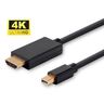 MicroConnect Mini DisplayPort 1.2 - HDMI Kabel, 4K 1m