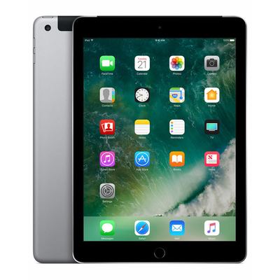 Apple iPad 9,7 6. Generation (2018) 128 GB - WiFi - Space Grau - Normale Gebrauchsspuren